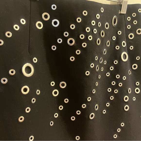 Mugler Eyelet Wool Skirt - Picture 4 of 7